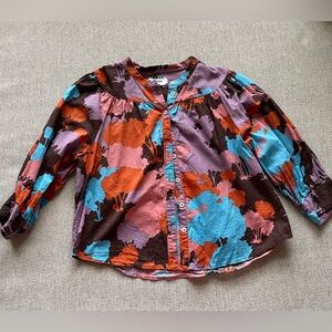 Anthropologie Porridge button down shirt